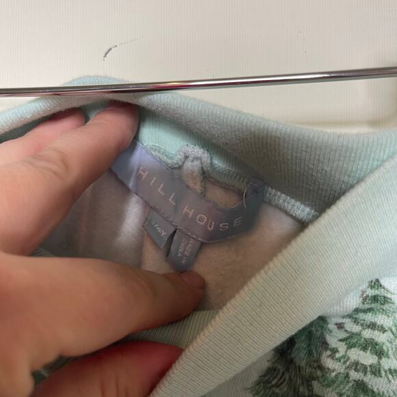 Hill House Home winter toile Green fleece lined jogger pants 3-4Y - Picture 2 of 6